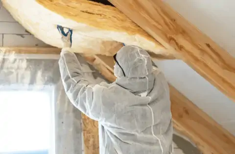 Isolation de combles - Le Bec-Hellouin